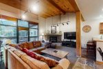 Living Room Ski Tip Ranch - Keystone CO
